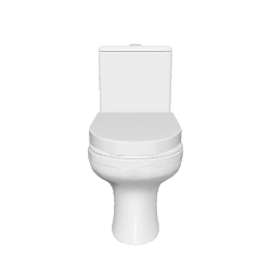 Contemporary Bathroom Toilet Model - Household 3D Model