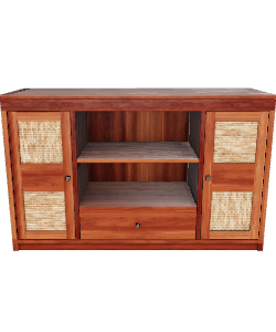 Stylish Wooden Console Table 3D - 3D Model