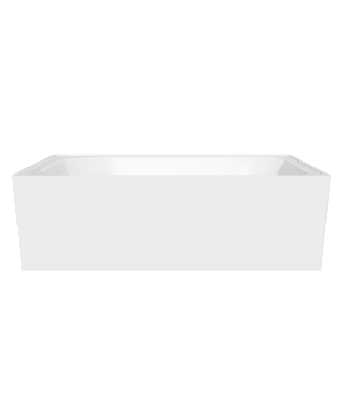 Sleek Modern Bathtub 3D Model - 3D Model