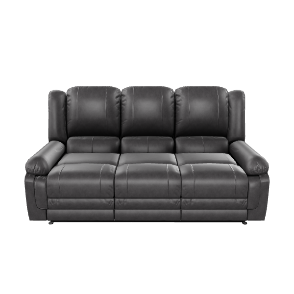 Contemporary Leather Sofa 3D Model - 3D Model