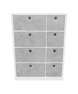 Contemporary Storage Drawer Unit 3D - 3D Model