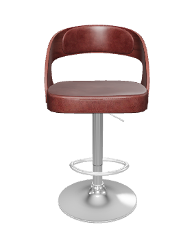Stylish Modern Bar Stool 3D - 3D Model