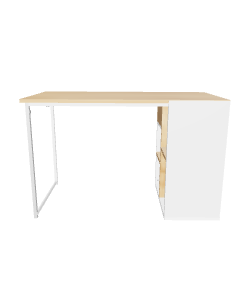 Minimalist Desk with Drawers 3D - 3D Model