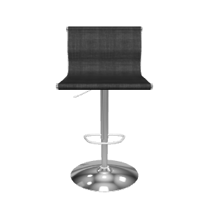 Stylish Bar Stool 3D Model - 3D Model