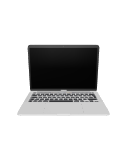Sleek Modern Laptop 3D Model - 3D Model