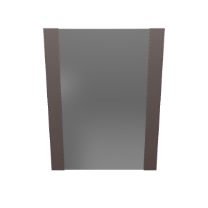 Modern Minimalist Wall Mirror 3D - 3D Model