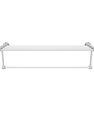 Stylish Metal Towel Rack 3D - 3D Model