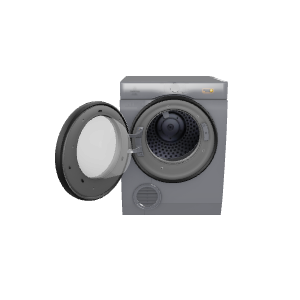 Modern Household Dryer 3D Model - 3D Model