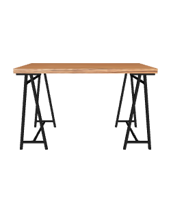 Contemporary Wooden Office Table 3D - 3D Model