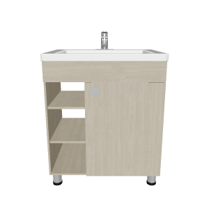 Modern Bathroom Vanity 3D Model - 3D Model