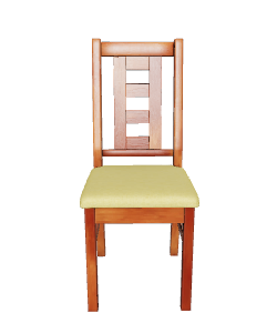 Stylish Wooden Dining Chair 3D Model - Furniture 3D Model