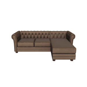 Chesterfield Style Sofa Model - 3D Model