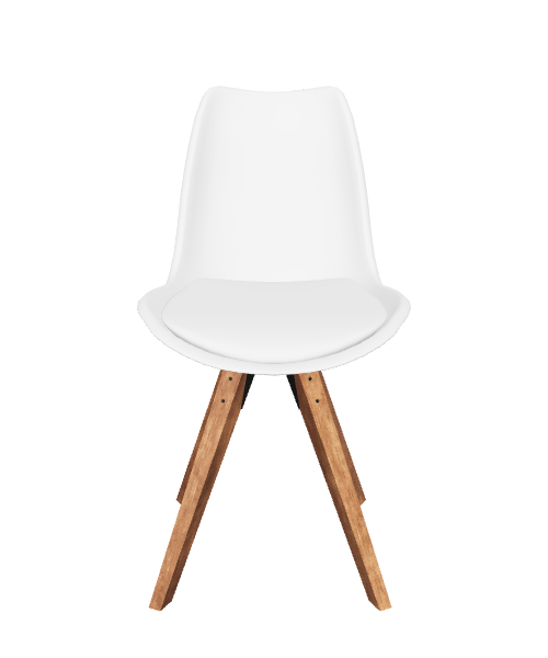 Modern White Chair 3D Model - 3D Model