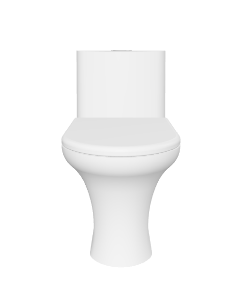 Stylish Modern Toilet 3D Model - Interior 3D Model