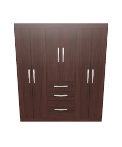 Modern Wooden Storage Cabinet 3D - 3D Model