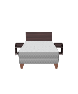 Stylish Modern Bed 3D Model - 3D Model