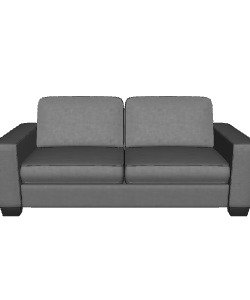 Stylish Modern Sofa 3D Model - 3D Model