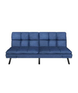 Stylish Blue Sofa 3D Model - 3D Model