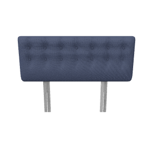 Stylish Fabric Bed Headboard 3D - 3D Model