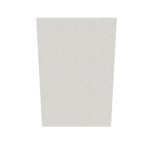 Stylish White Concrete Planter 3D - Furniture 3D Model