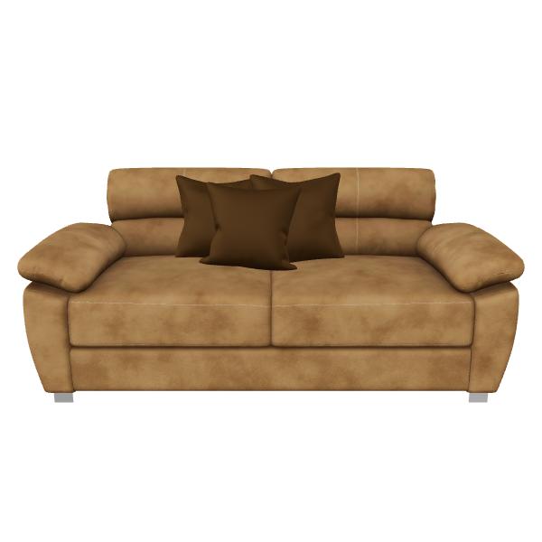 Stylish Modern Sofa 3D Model - 3D Model