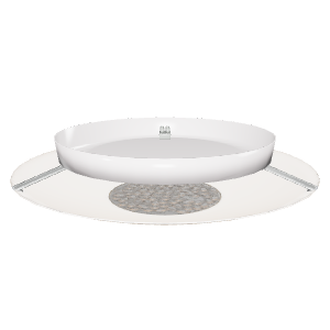 Elegant Circular Coffee Table 3D - 3D Model