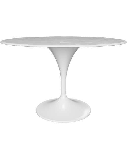 Sleek Modern Dining Table 3D - 3D Model