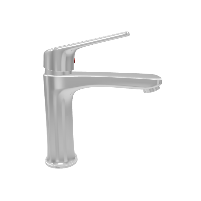 Sleek Modern Faucet Model 3D - 3D Model