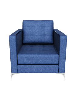 Contemporary Armchair 3D Model - Furniture 3D Model