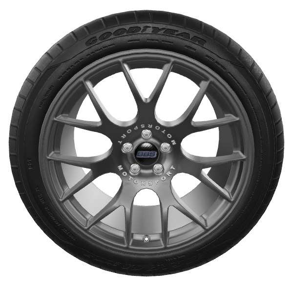 Sporty Racing Wheel Model 3D - Vehicle 3D Model