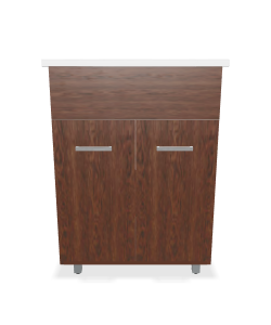Stylish Wooden Cabinet Model - 3D Model