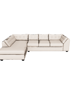 Modern L-Shaped Sofa Model - 3D Model
