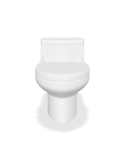 Sleek Modern Toilet 3D Model - Household 3D Model