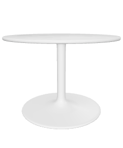 Minimalist Round Dining Table 3D - 3D Model