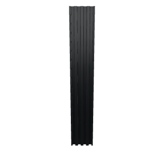 Stylized Vertical Slatted Panel 3D - Interior 3D Model