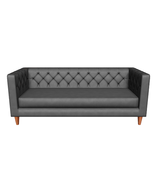Chic Modern Sofa 3D Model - 3D Model