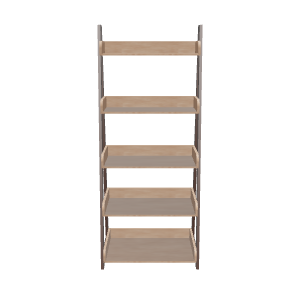 Librero Andes Beige 3D Model - 3D Model