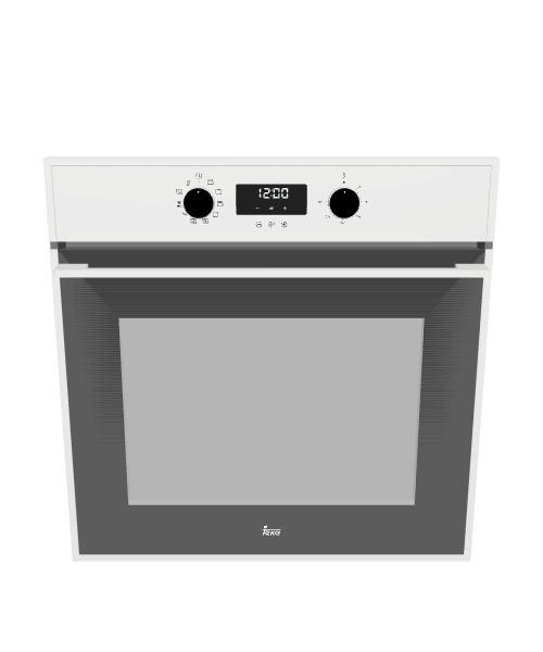 Sleek Built-In Oven Model - 3D Model