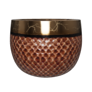 Elegant Textured Bowl Model - 3D Model