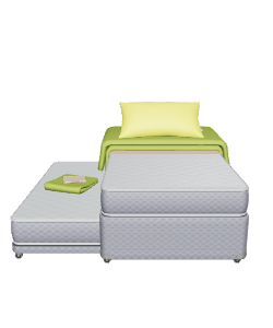 Stylish Double Bed Model - 3D Model