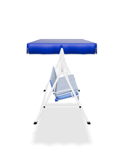 Stylish Outdoor Swing Canopy 3D - Furniture 3D Model