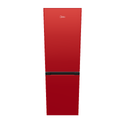 Stylish Red Refrigerator 3D Model - Household 3D Model