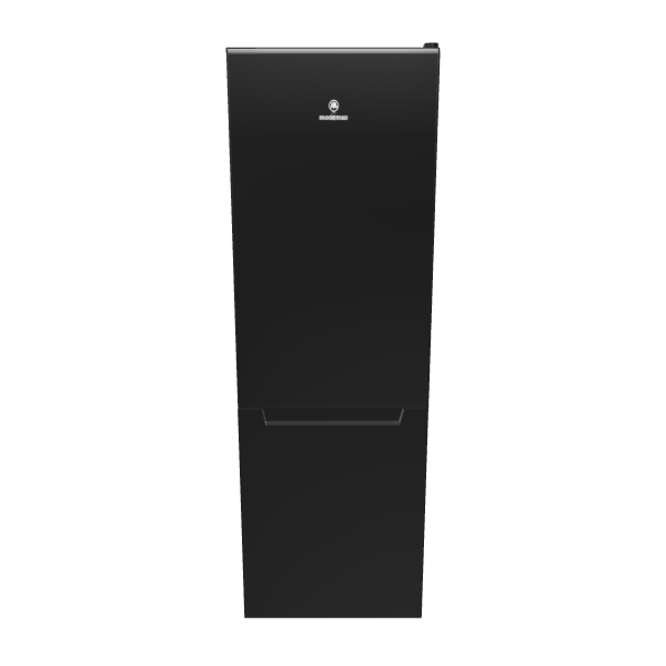 Sleek Black Refrigerator 3D Model - 3D Model