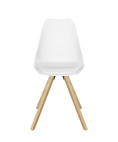 Glossy Modern Dining Chair 3D - 3D Model