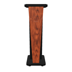 Stylish Wooden Podium Model 3D - 3D Model