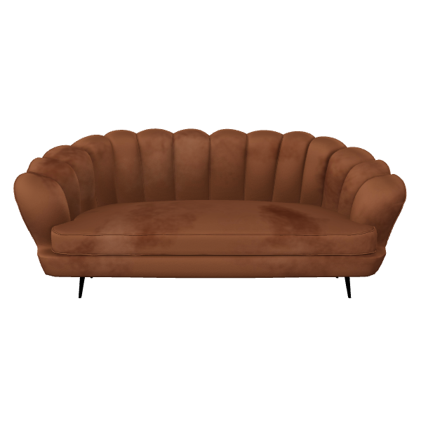 Stylish Vintage Sofa Model - 3D Model