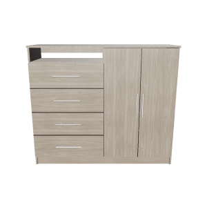 Stylish Storage Cabinet 3D Model - 3D Model
