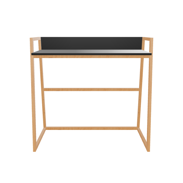 Minimalist Wooden Desk Model - Furniture 3D Model