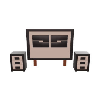 Stylized Modern TV Stand 3D - 3D Model