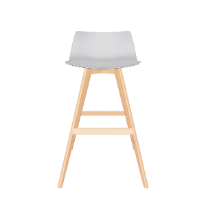 Stylish Bar Stool 3D Model - 3D Model